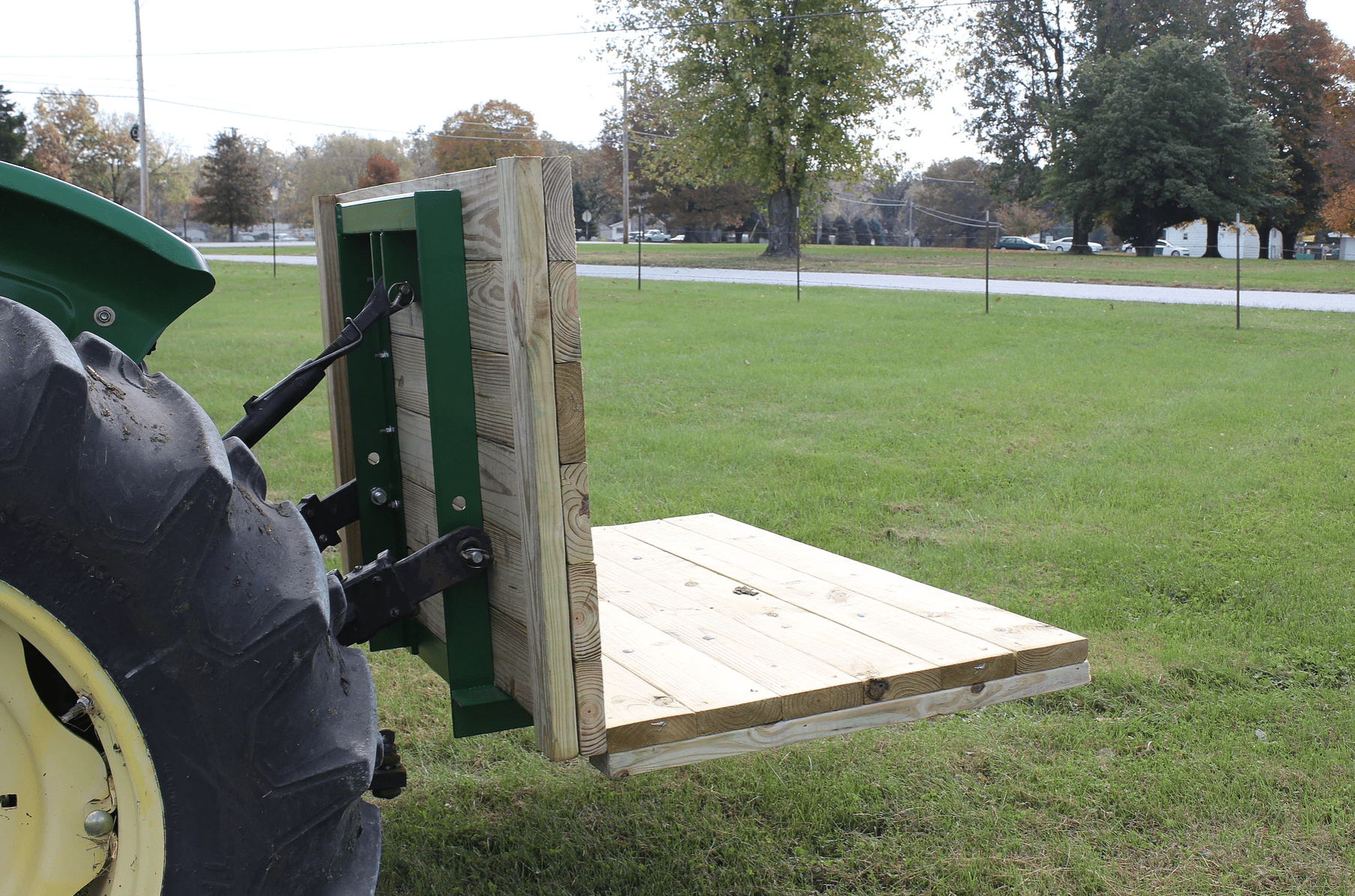 3-Point Carry All with a wooden pallet
