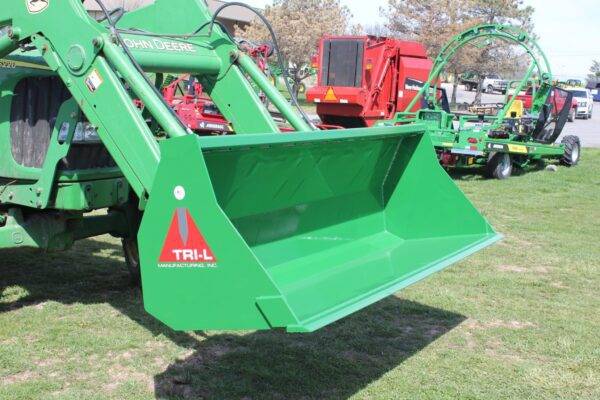 green agricultural bucket