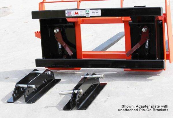 Universal Pin-On to Skid Steer Adapter Plate - Image 2