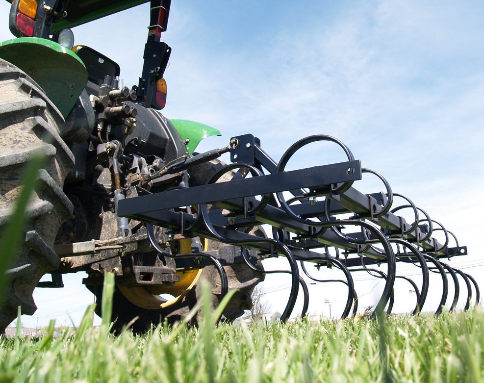 Field Cultivator with 13 S-tine sweeps