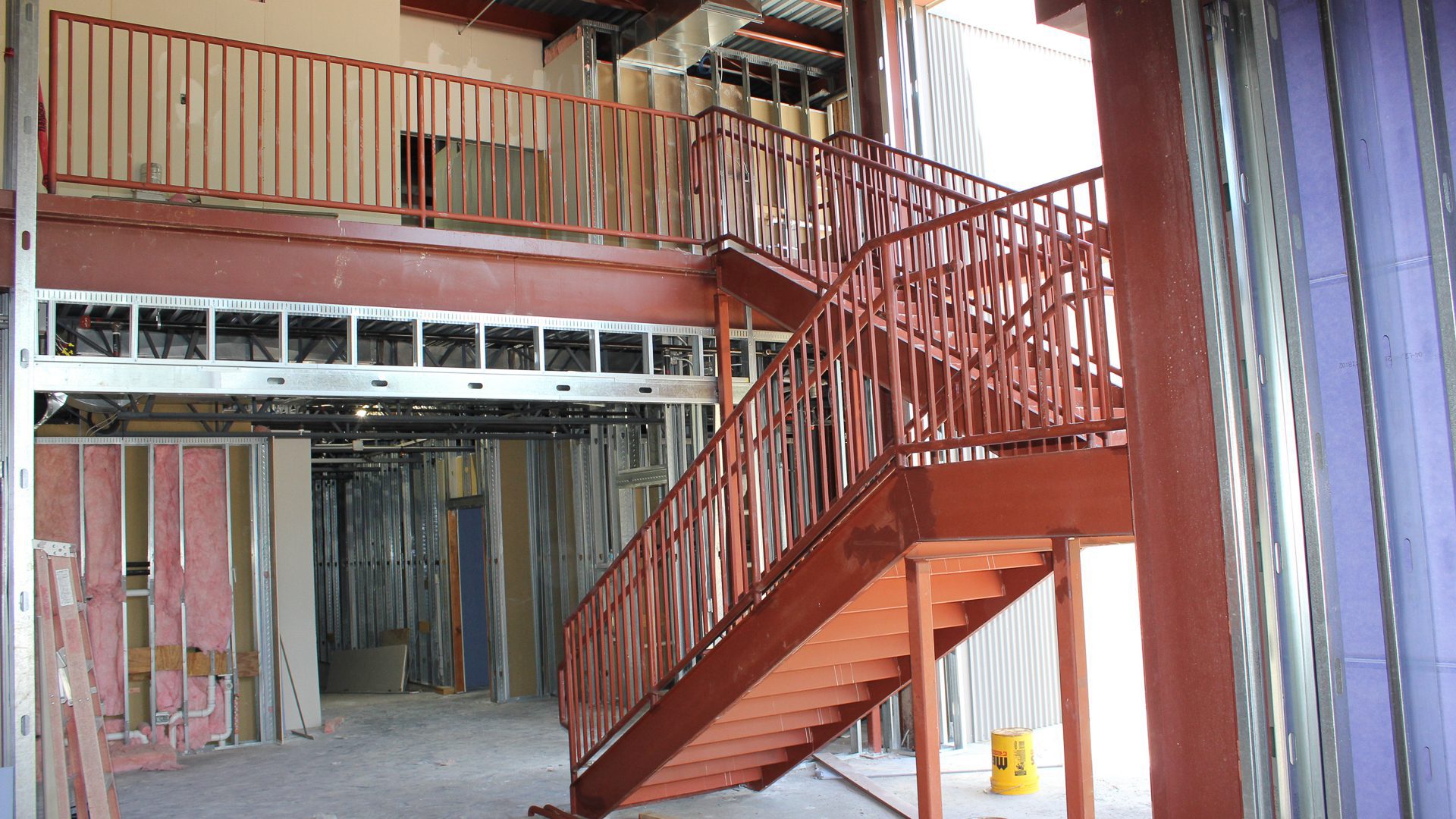 structural steel stairs
