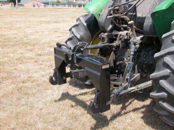 black quick hitch adapter