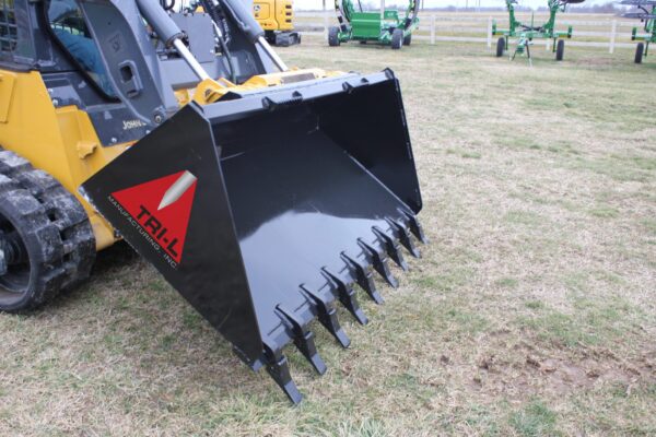 Skid Steer Low Profile Tooth Bucket - Image 2